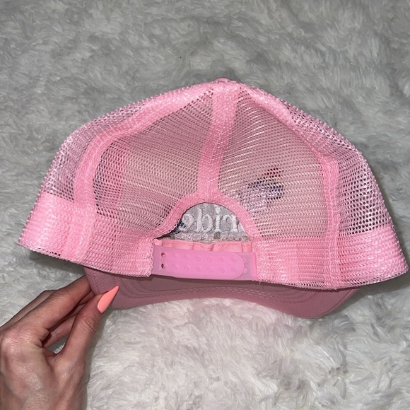 NWT *Limited Edition* Gay Pride Pink SnapBack Hat 🏳️‍🌈 Glow With Pride Hat 🌈 - Picture 6 of 6